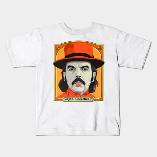 Captain Beefheart  - Retro Original Fan Illustration Kids T-Shirt